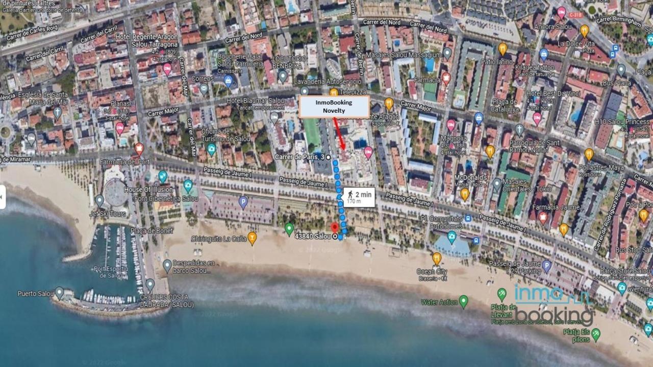 Beach Novelty Salou 3, Climatizado, Piscina, Playa Y Wifi Exteriör bild